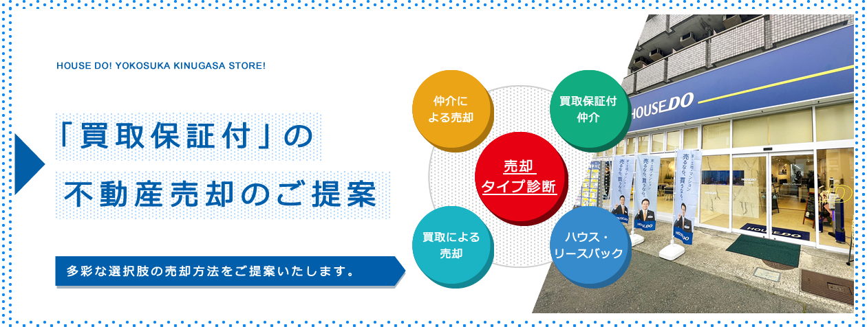 買取保証付の不動産売却のご提案