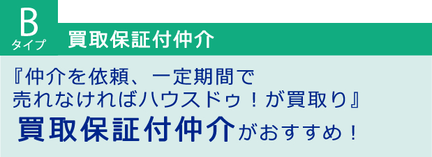 買取保証付仲介